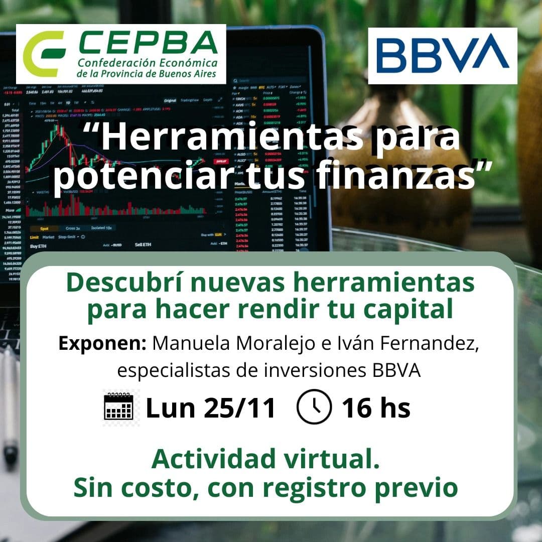 CEPBA y BBVA. Herramientas para potenciar tus finanzas. Sin costo